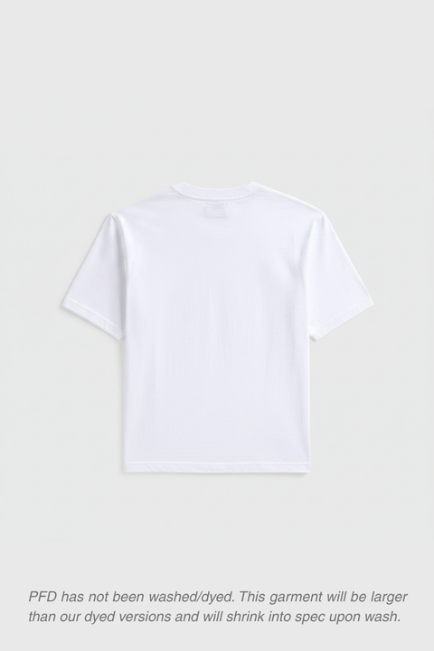 Unisex Cotton Crop T-Shirt – Boxy Fit Modern Layering Tee | Made in Los Angeles USA US Standard Apparel  product