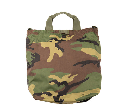 Water-Resistant Woodland Camo 2-Way Shoulder Bag – Durable Packcloth Nylon | Made in USA MIS  Shoulder Bag