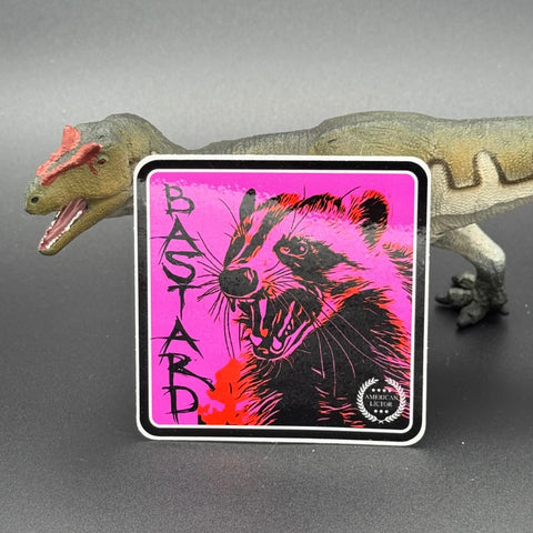 3 Inch Badger Graphic Sticker – Handmade Bold Decal | Made in USA American Lictor  Vinyl Stickers