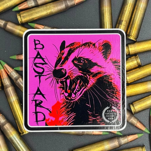 3 Inch Badger Graphic Sticker – Handmade Bold Decal | Made in USA American Lictor  Vinyl Stickers