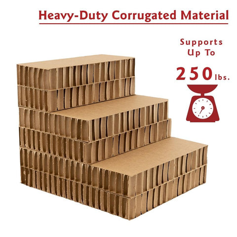 Hexo Shapes 3-Step Heavy Duty Pet Stairs – Made in USA Majestic Pet 