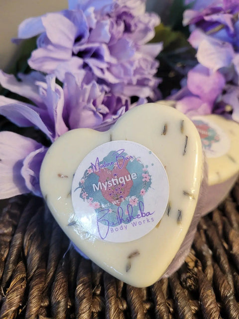 3.95 Oz Moisturizing Bar – Hydrating Skin Care with Abyssinian Oil | Bathsheba Body Works | Made in USA Bathsheba Body Works 