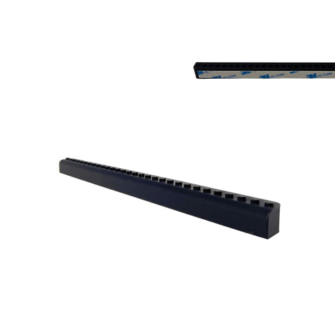 Adhesive Mount Strip for Lego Minifigure Display – Holds 15 Figures | Made in USA Chatelet Manufacturing 