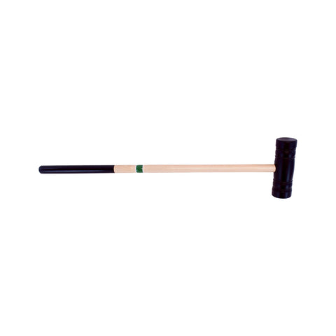 32 Inch Hard Maple Handle Croquet Mallet with Durable Polymer Head – Flag Game Equipment | Made in USA Amish Toy Box 