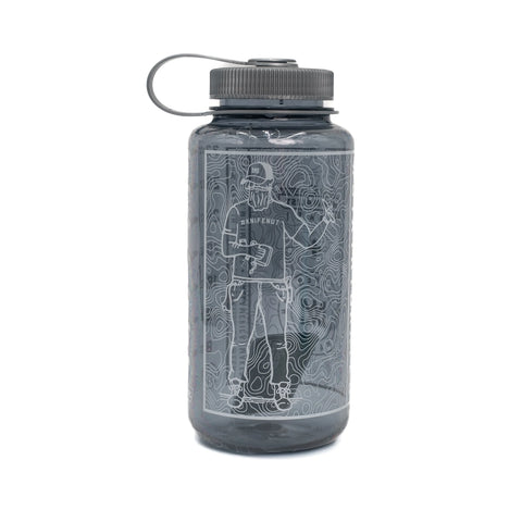 32oz BPA-Free Nalgene Water Bottle – Durable Wide Mouth Design | Made in USA Hydration Gear All American Maker 