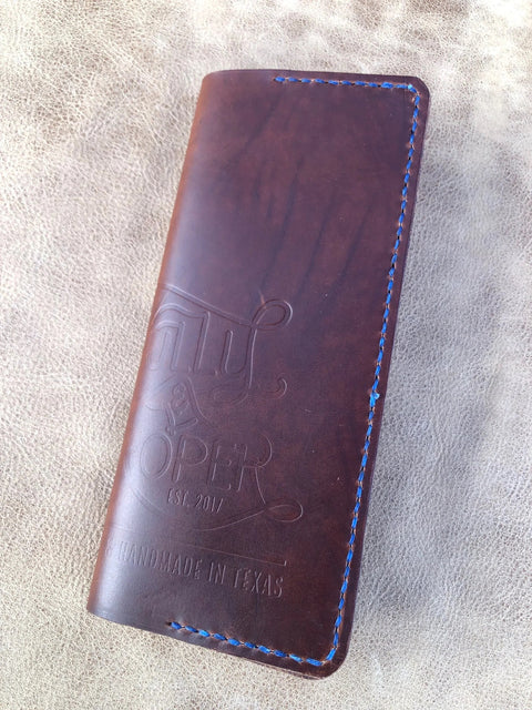 Handcrafted Leather Rancher Log Covers – Durable Outdoor Journal Sleeve | Made in USA Sully + Proper Supply 