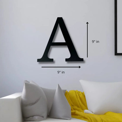 3D Printed Alphabet Wall Letters – Custom Home Decor | Made in USA Chatelet Manufacturing 
