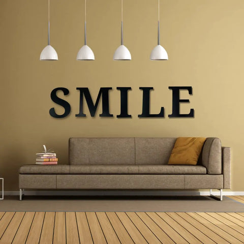 3D Printed Alphabet Wall Letters – Custom Home Decor | Made in USA Chatelet Manufacturing 
