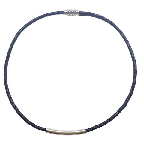 3mm Bolo Leather Sterling Silver Snap Off Choker – Handmade by Alexa Martha | Made in USA Alexa Martha Designs  Choker