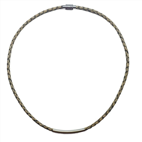 3mm Bolo Leather Sterling Silver Snap Off Choker – Handmade by Alexa Martha | Made in USA Alexa Martha Designs  Choker