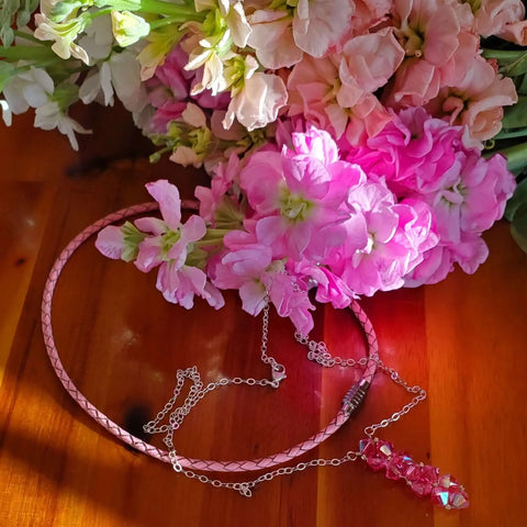 3mm Bolo Leather Sterling Silver Snap Off Choker – Handmade by Alexa Martha | Made in USA Alexa Martha Designs  Choker