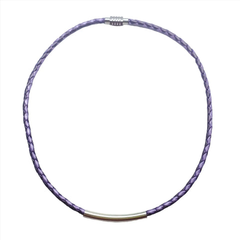 3mm Bolo Leather Sterling Silver Snap Off Choker – Handmade by Alexa Martha | Made in USA Alexa Martha Designs  Choker