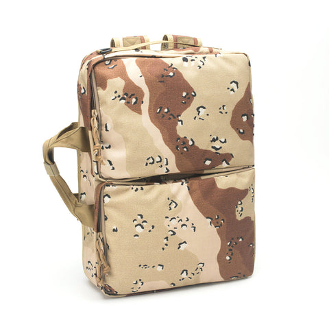 Versatile 3 Way Brief Bag – Chocochip Desert Camo – Durable Professional Backpack | Made in USA MIS  Backpack