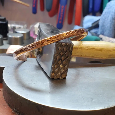 4 Gauge Copper BIGGA Bangle by Alexa Martha Alexa Martha Designs  Bracelet