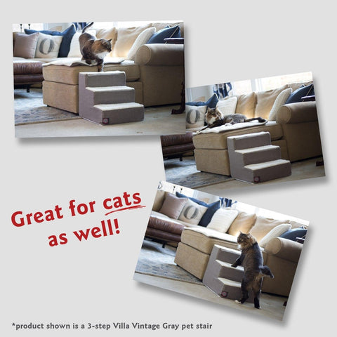 Hexo Shapes 3-Step Heavy Duty Pet Stairs – Made in USA Majestic Pet 