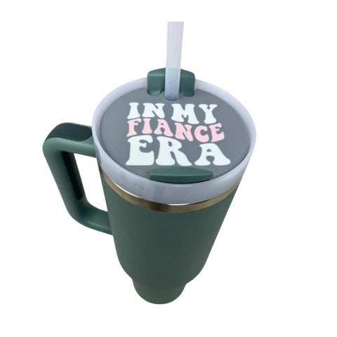 Baglets In My Era Tumbler Topper Charm – Stanley Cup Compatible | Removable Drinkware Accessory | Made in USA Chatelet Manufacturing 