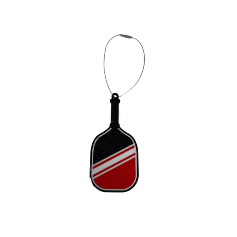 Handcrafted Pickleball Paddle Christmas Ornament – Holiday Decor for Fans | Made in USA Chatelet Manufacturing 