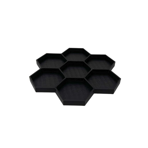 Hermit Crab Food Tray – 7 Compartment Feeding Dish for Crabs and Snails | Made in USA Chatelet Manufacturing 