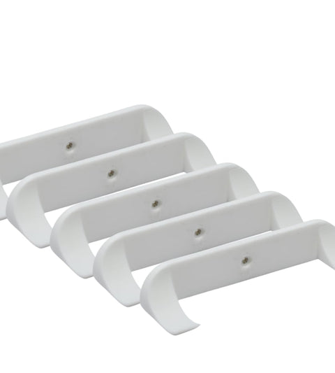 Low Profile Lego Car Display Wall Mount – 5-Pack White Hangers | Made in USA Chatelet Manufacturing 
