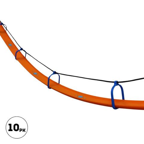 Suspension Bridge Track Kit – Hot Wheels Compatible – 10 Supports with Rope | Made in USA Chatelet Manufacturing 