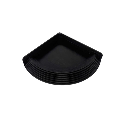 Hermit Crab Corner Pool | Watering Dish for Crabs, Frogs, Lizards | Corner Watering Pool With Ramp Access | Made in USA Chatelet Manufacturing 