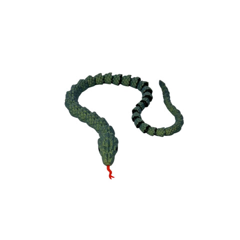 Articulated Lizard 3D Printed Fidget Toy – Flexible Desk Display | Made in USA Chatelet Manufacturing 