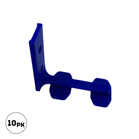 Racetrack Wall Mount Connectors for Hot Wheels – Screw or Adhesive Mount | Made in USA Chatelet Manufacturing 