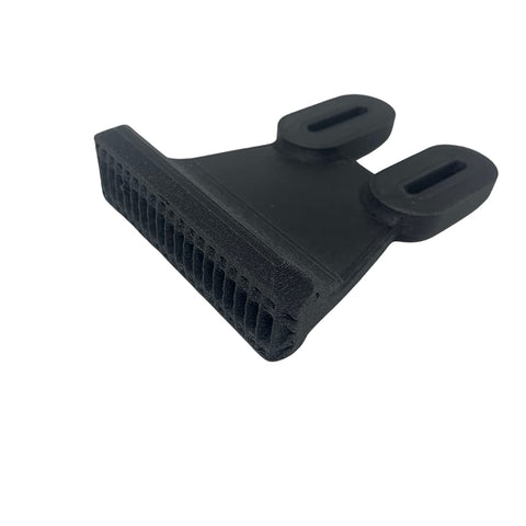 Low Profile Longboard Foot Stop – Carbon Fiber PETG Traction Block | Made in USA Chatelet Manufacturing 