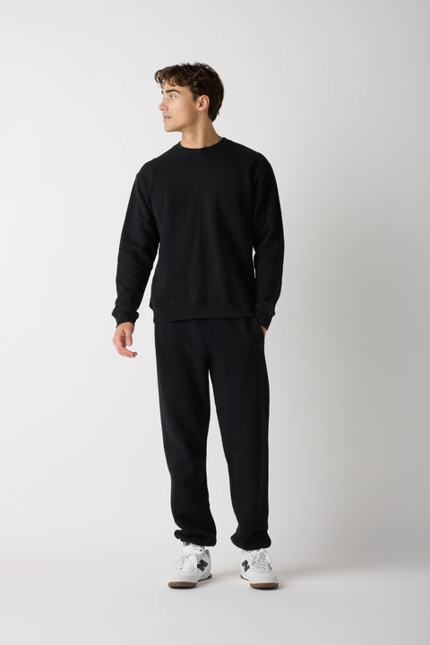 Eco-Friendly ECOCYCLE Crewneck Sweater – Unisex Cotton Fleece – Made in Los Angeles, USA | Sustainable Apparel US Standard Apparel  product