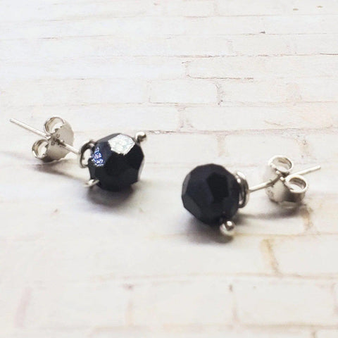 4mm Sterling Silver Spiral Stud Earrings – Handmade Jewelry | Made in USA Alexa Martha Designs  Ear Studs