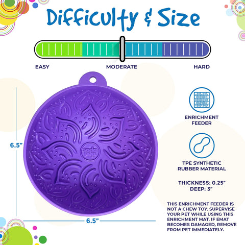 Interactive Dog Feeding Bowl – Garden of Eatin’ Tipsy Design | Made in USA SodaPup  EMAT
