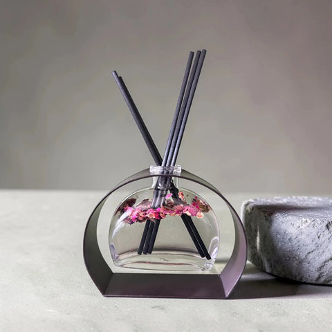 Glass Reed Diffuser With Hanging Stand – Choose Your Scent (5 Oz) Wick and Glow Candle Company®  Reed diffuser