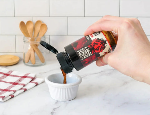 5 Pepper Smoked Honey – Gourmet Spicy Wood-Smoked Honey | Artisanal BBQ Glaze | Made in USA Honey Badgers Bee Farm  Hot Honey