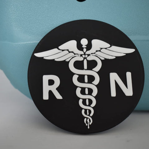 RN Nurse Tote Charm 5.8 Inch – Durable Medical Bag Accessory | Made in USA Chatelet Manufacturing 