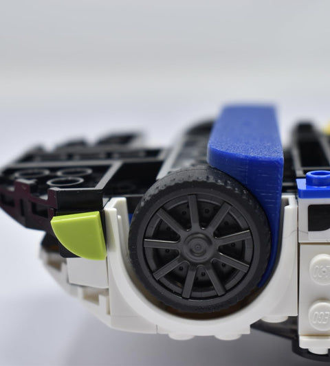 Low Profile Collectible Car Display Wall Mount – Compatible With Lego Speed Champions | Made in USA Chatelet Manufacturing 