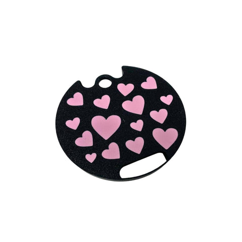 Valentines Day Heart Topper Charm – Stanley Tumbler Accessory | Made in USA Chatelet Manufacturing 