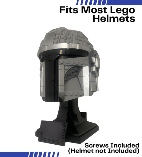 Lego Helmet Wall Display Mount – Collectible Bracket for Star Wars Helmets | Made in USA Chatelet Manufacturing 