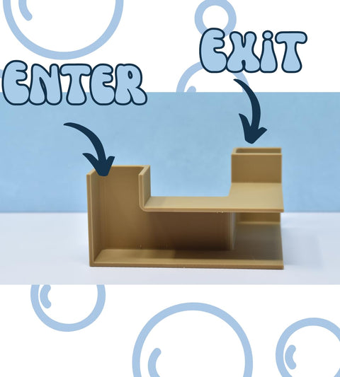 Chatelet Aquarium Corner Viewing Tunnel – Immersive Tank Decor | Made in USA Chatelet Manufacturing 
