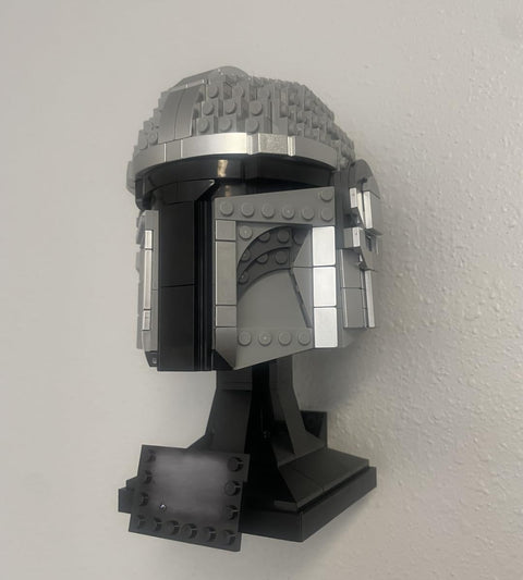 Lego Helmet Wall Display Mount – Collectible Bracket for Star Wars Helmets | Made in USA Chatelet Manufacturing 