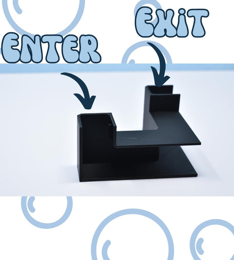 Chatelet Aquarium Corner Tunnel – Fish and Shrimp Hideout | Made in USA Chatelet Manufacturing 