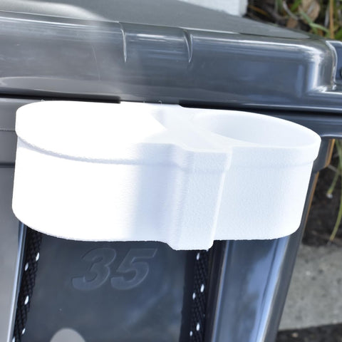 Cupholder Attachment Accessory Compatible With Yeti 35 Coolers | Drink Holder for Coolers | Made in USA Chatelet Manufacturing 