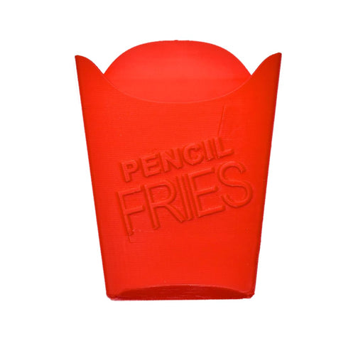 French Fry Pencil Holder – Novelty Desk Organizer for School or Office | Made in USA Chatelet Manufacturing 