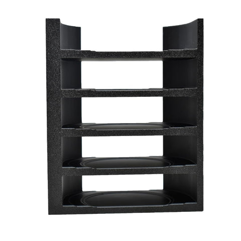Tumbler Lid Organizer Rack – 5 Slot Lid and Straw Holder | Compatible with Yeti Rambler | Made in USA Chatelet Manufacturing 
