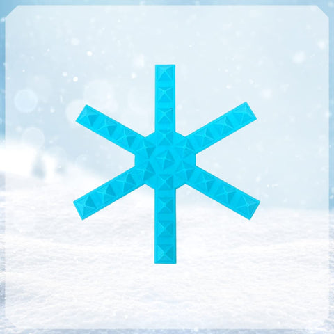 Snowboard Stomp Pad – Snowflake Spike Pattern for Enhanced Grip | Made in USA Chatelet Manufacturing 