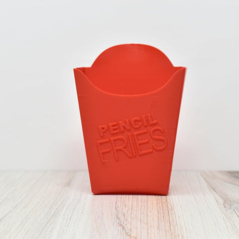 French Fry Pencil Holder – Novelty Desk Organizer for School or Office | Made in USA Chatelet Manufacturing 