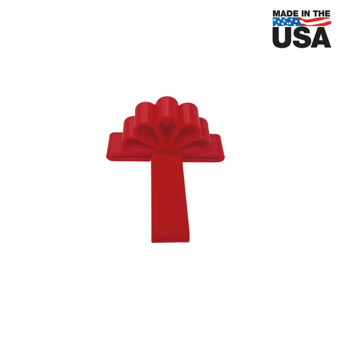 Gift Card Red Bow Wrapper - Add Some Flare to Your Gifts This Holiday Season - Holds Standard Gift Cards Chatelet Manufacturing 