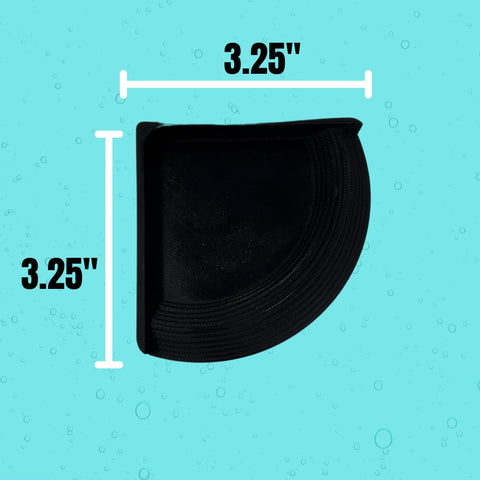 Hermit Crab Corner Pool | Watering Dish for Crabs, Frogs, Lizards | Corner Watering Pool With Ramp Access | Made in USA Chatelet Manufacturing 