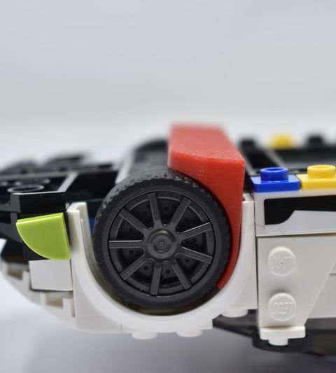 Low Profile Collectible Car Display Wall Mount – Compatible With Lego Speed Champions | Made in USA Chatelet Manufacturing 