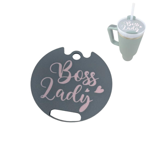 Baglets Tumbler Topper Charms – Dog Mom Design – Removable Cup Decor | Made in USA Chatelet Manufacturing 
