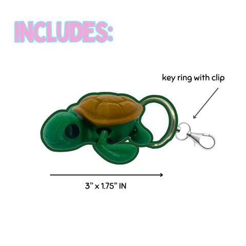 Articulated Baby Pink Axolotl Keychain – Flexible Fidget Toy | Made in USA Chatelet Manufacturing 